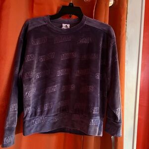 NWT Girls Adidas Purple Sweatshirt